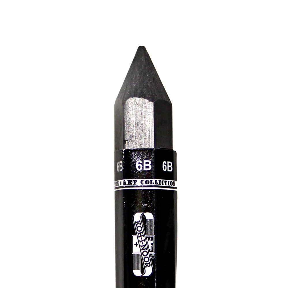 6B Chubby Hexagonal Graphite Stick - Image 2