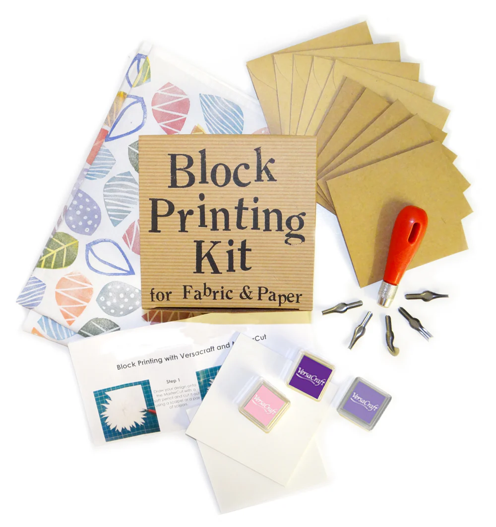 Block Printing Kit for Fabric & Paper - Image 3