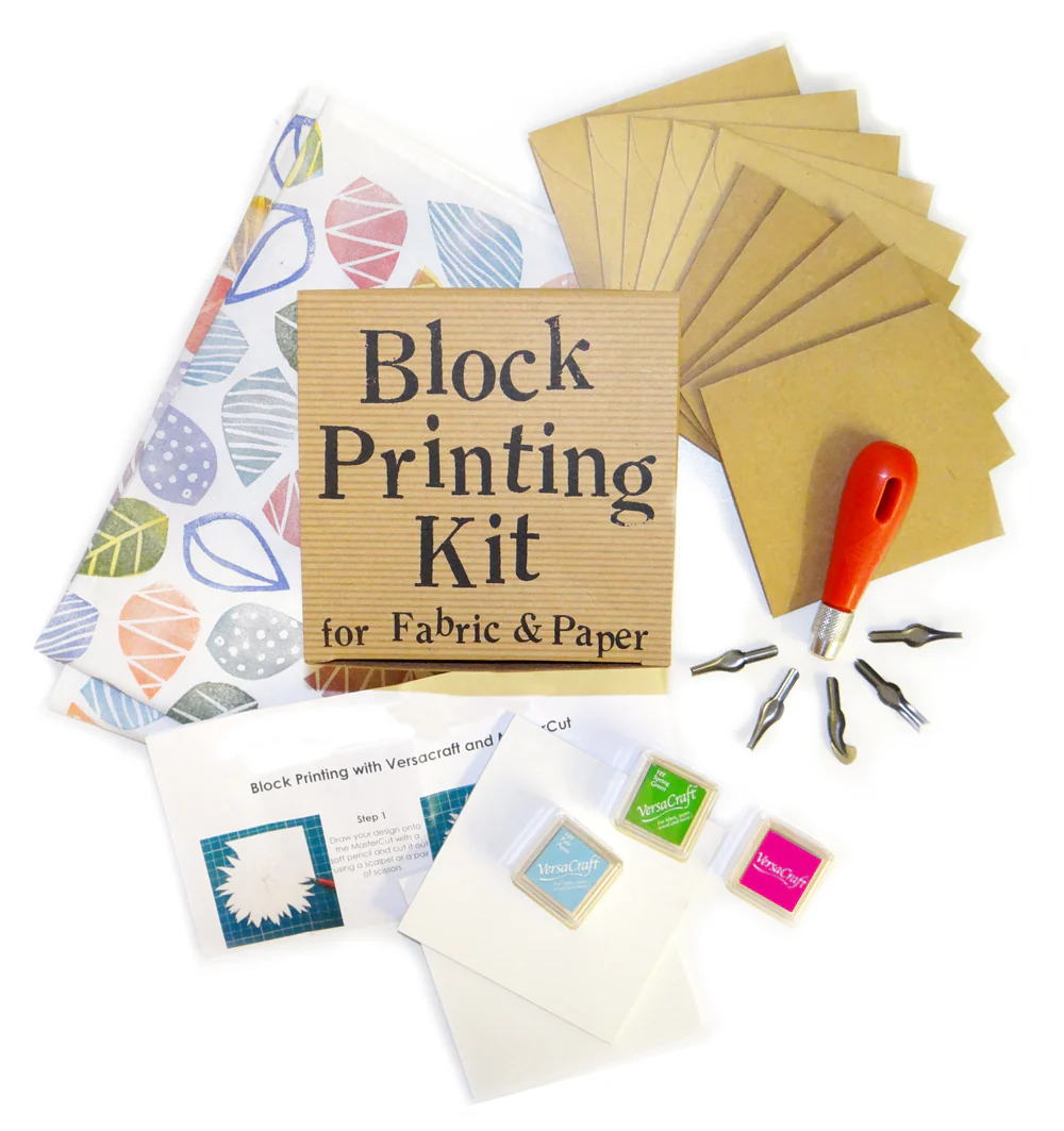 Block Printing Kit for Fabric & Paper - Image 4