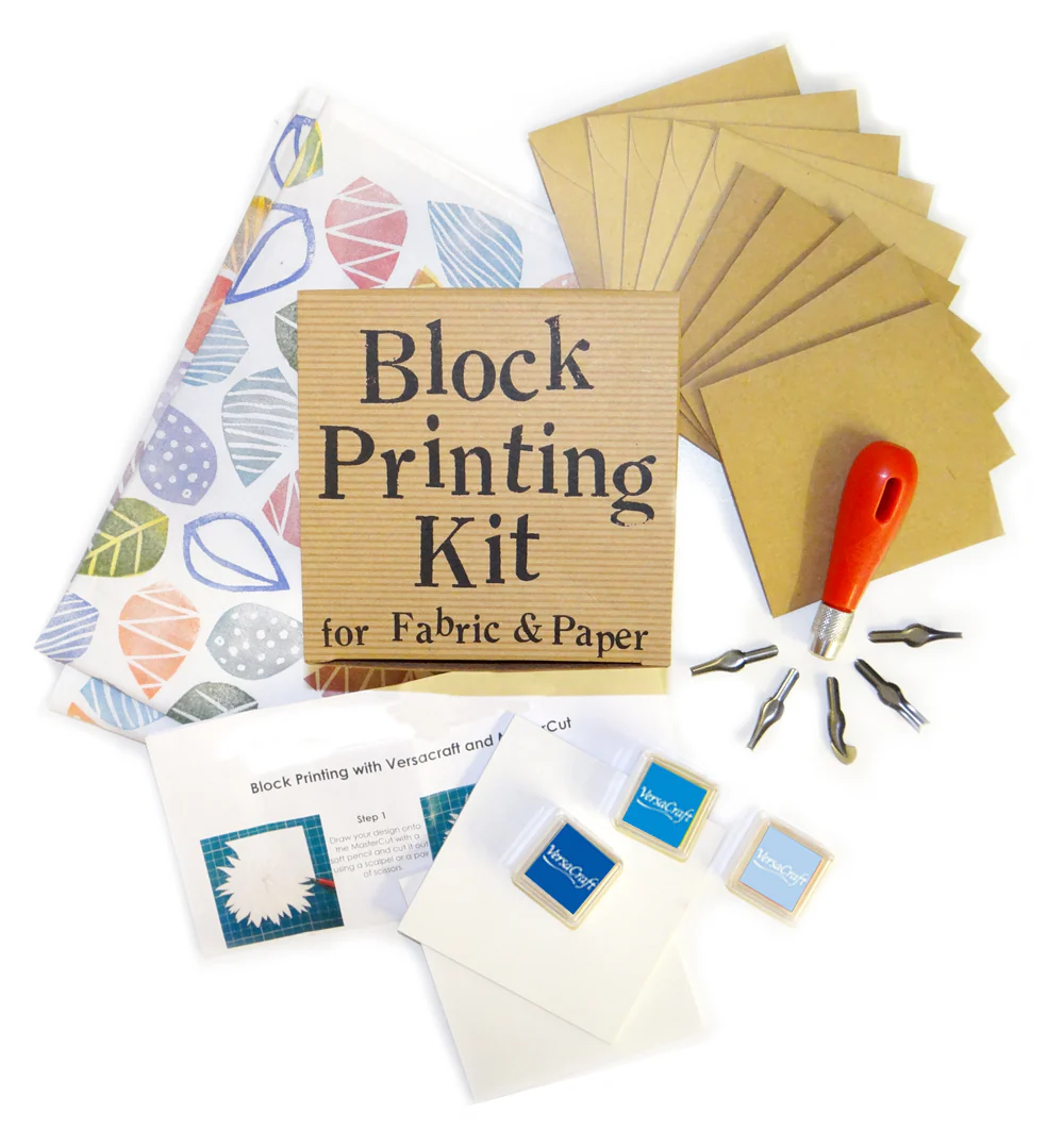 Block Printing Kit for Fabric & Paper - Image 6