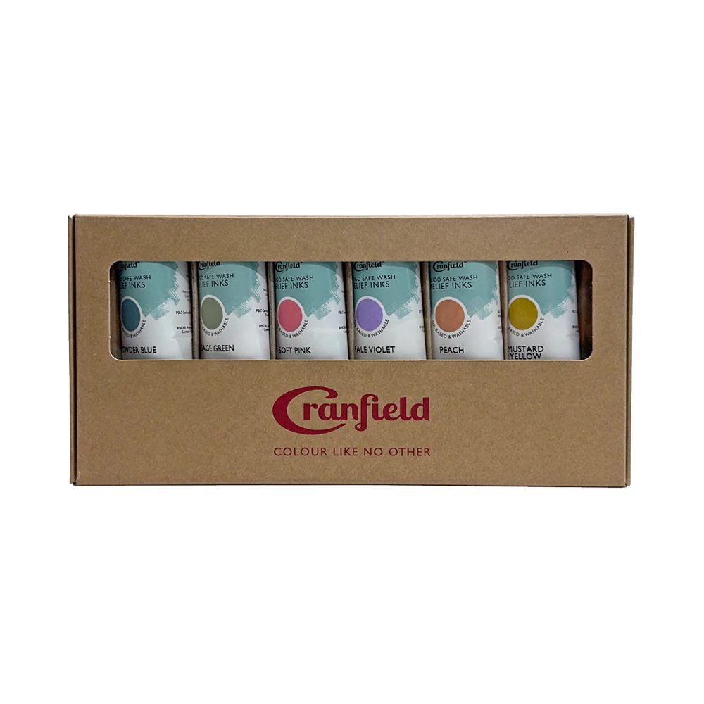 Caligo Soft Shades Safe Wash Relief Ink Set