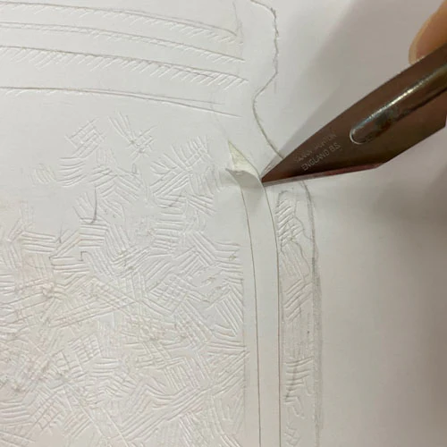 Paper Drypoint Plate - Enviromount - Image 2
