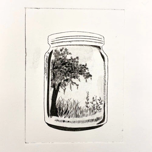 Paper Drypoint Plate - Enviromount - Image 4