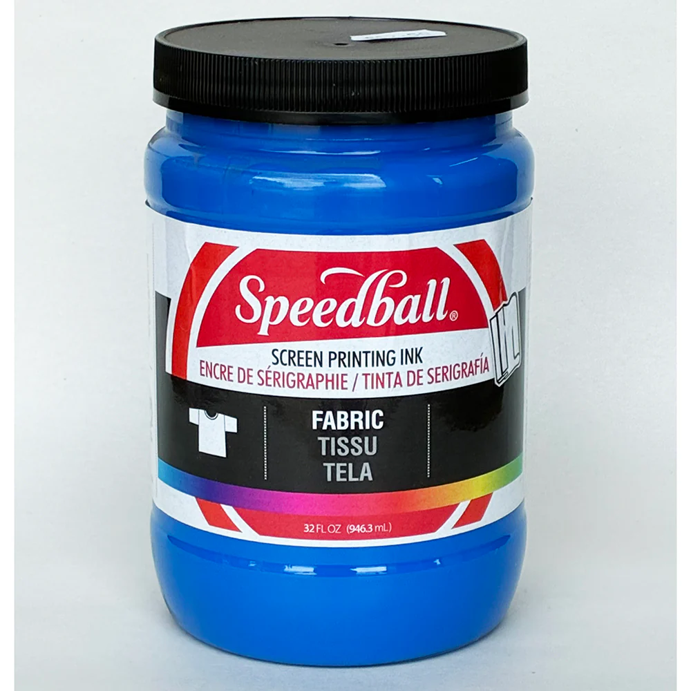 Imperfect Speedball Fabric Screen Printing Ink Blue 946ml