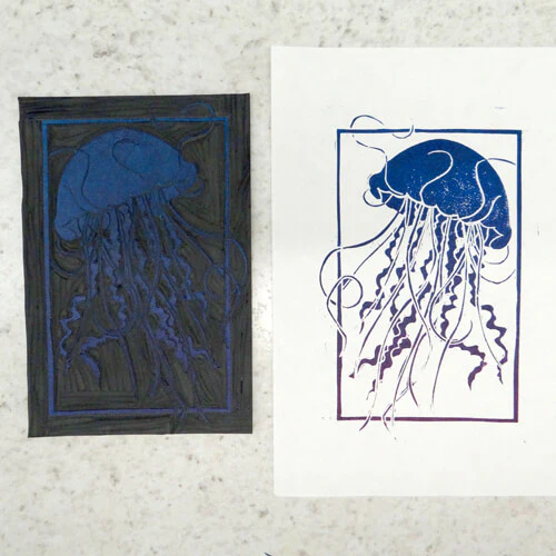 Japanese Relief Printmaking Vinyl - Image 4