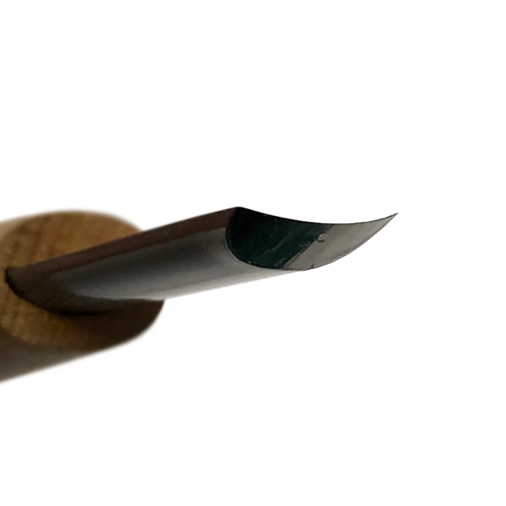 Large Japanese Woodcut Tool - Shallow Gouge - Image 6