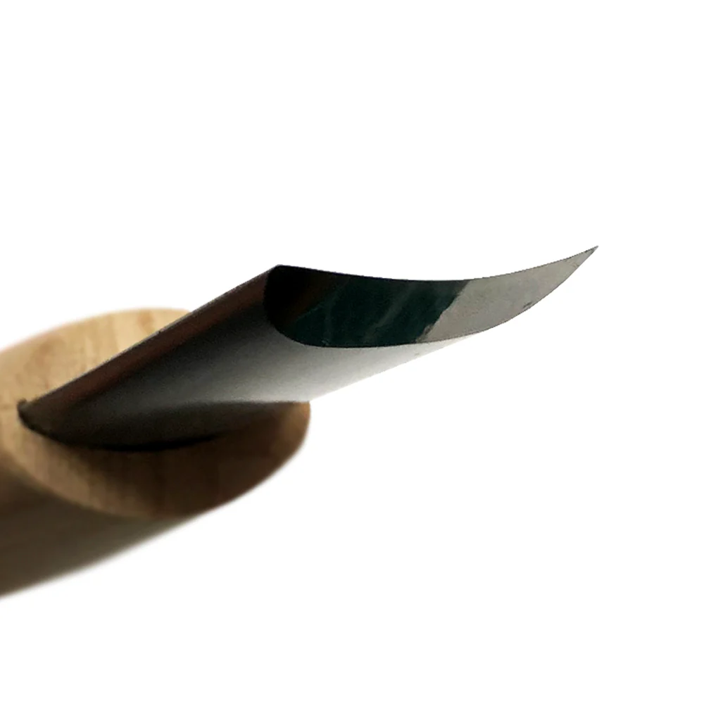 Large Japanese Woodcut Tool - Shallow Gouge - Image 8