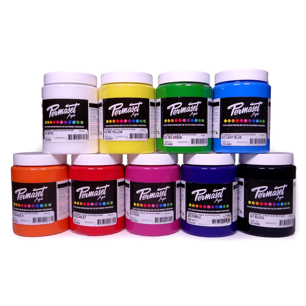 Permaset Aqua Supercover Opaque Screen Printing Ink - Image 3