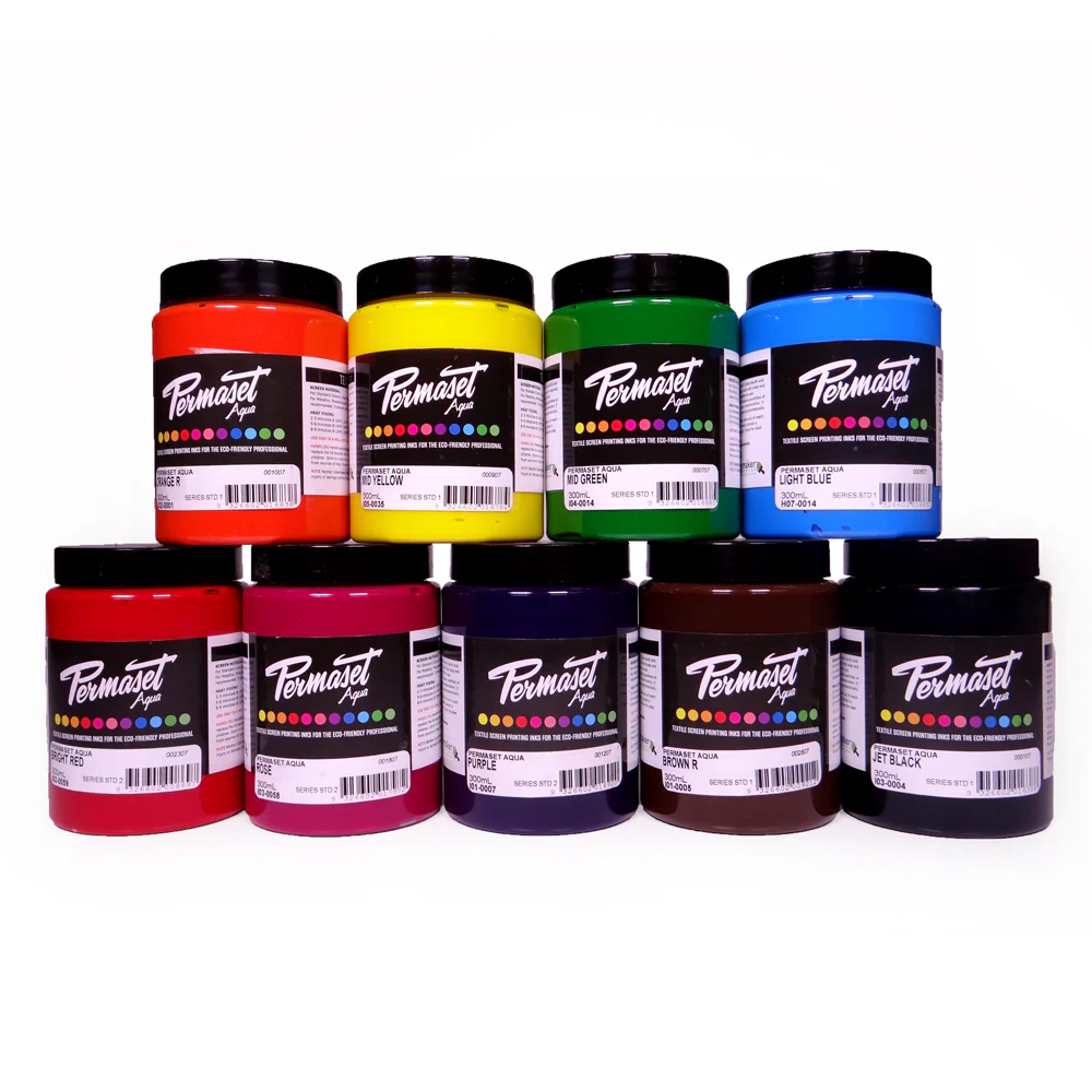 Permaset Aqua Textile Screen Printing Ink - Image 3