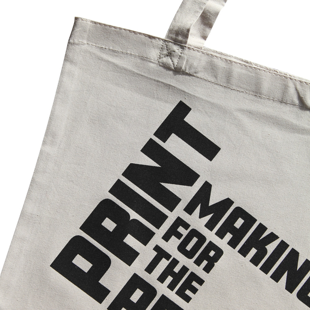 Printmaking For The People Handprinted Tote - Image 2