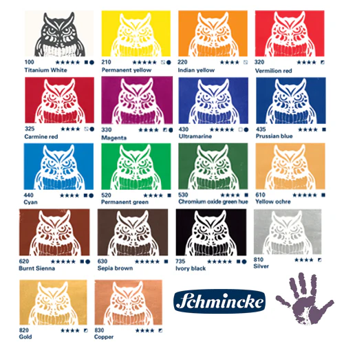 Schmincke Aqua Linoprint Colours - Image 2
