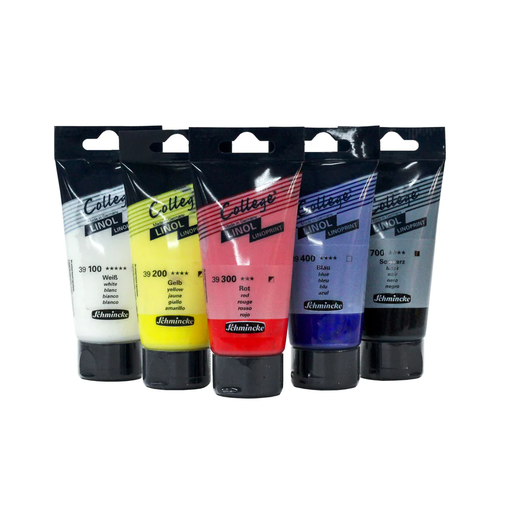 Schmincke College Lino Inks - Set of 5 - Image 2