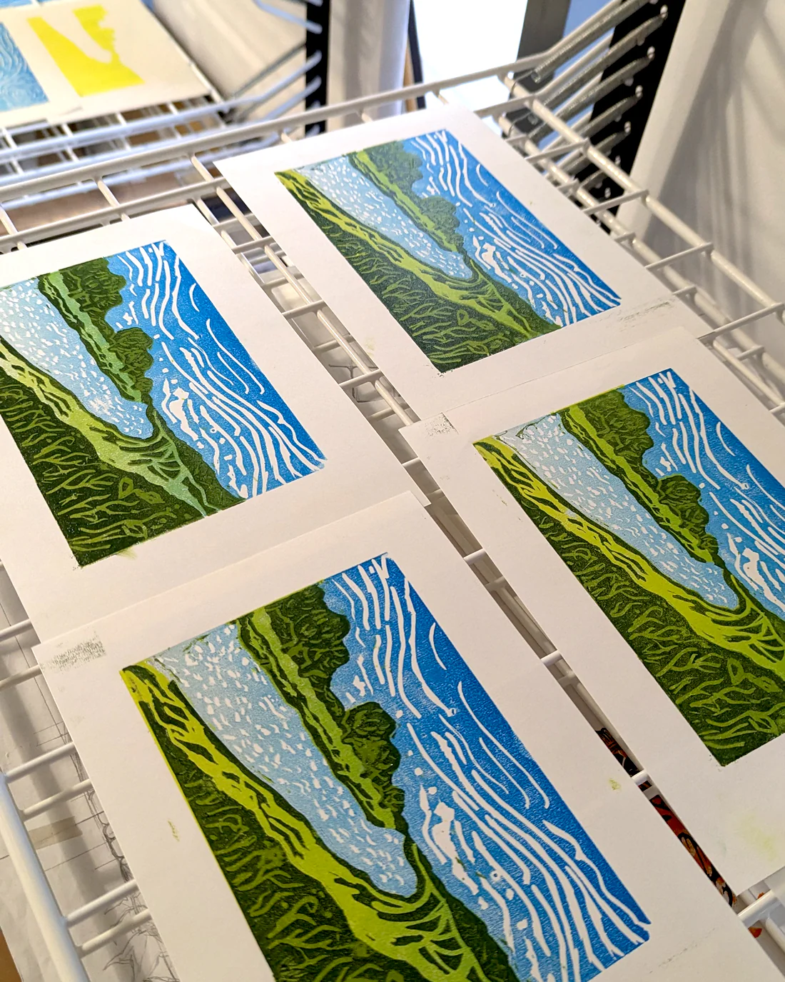 Six Week Linocut Summer School with Frankie Brown - Image 5