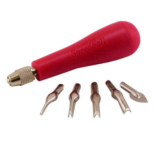 Speedball #1 Lino Cutter Assortment - 5 Blades