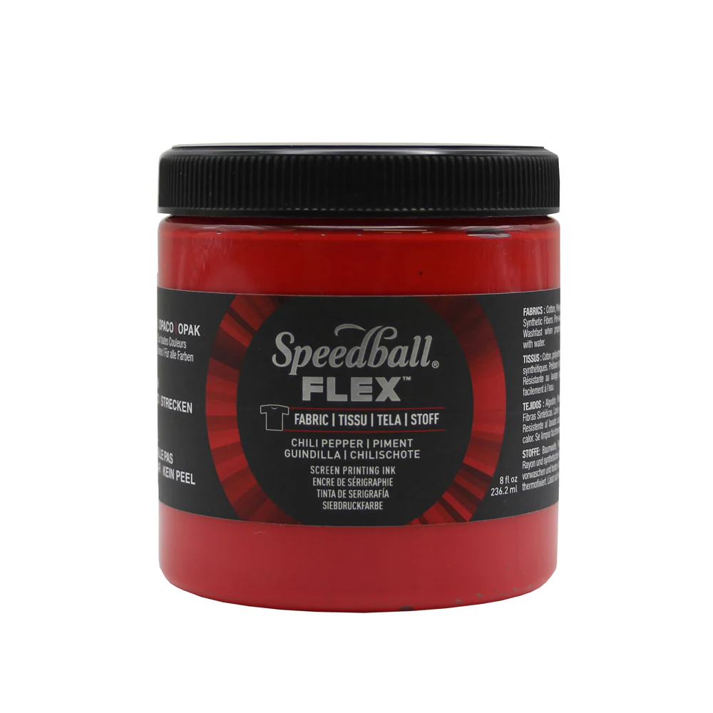 Speedball Flex™ Opaque Fabric Screen Printing Inks - Image 8