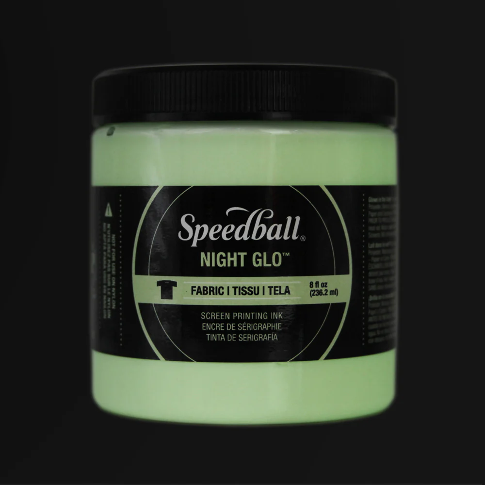 Speedball Night Glo Fabric Ink - Glow in the Dark - Image 2