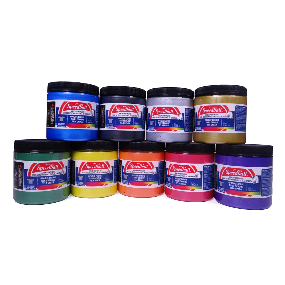 Speedball Opaque Fabric Screen Printing Inks - Image 3