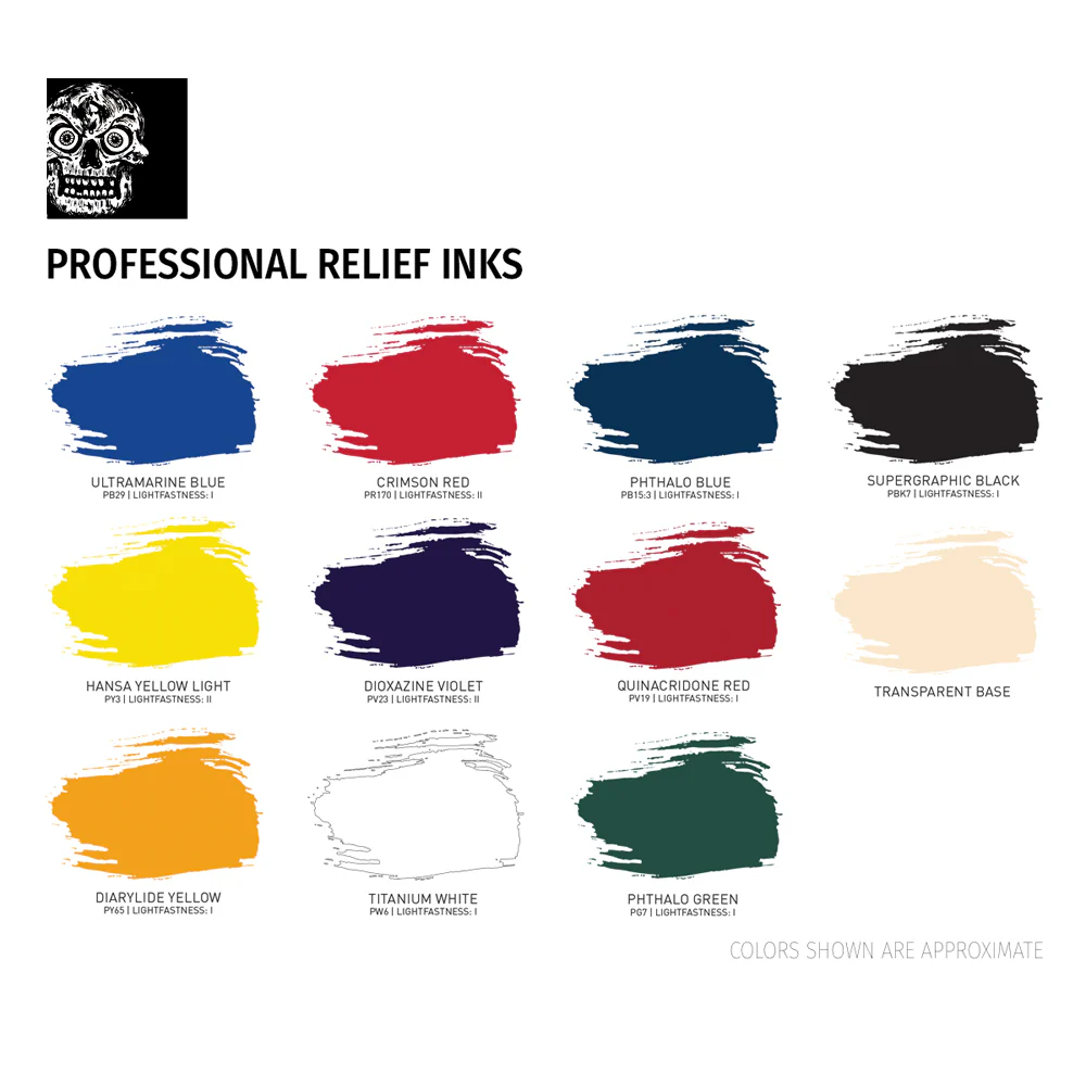 Speedball Professional Relief Ink - Image 2