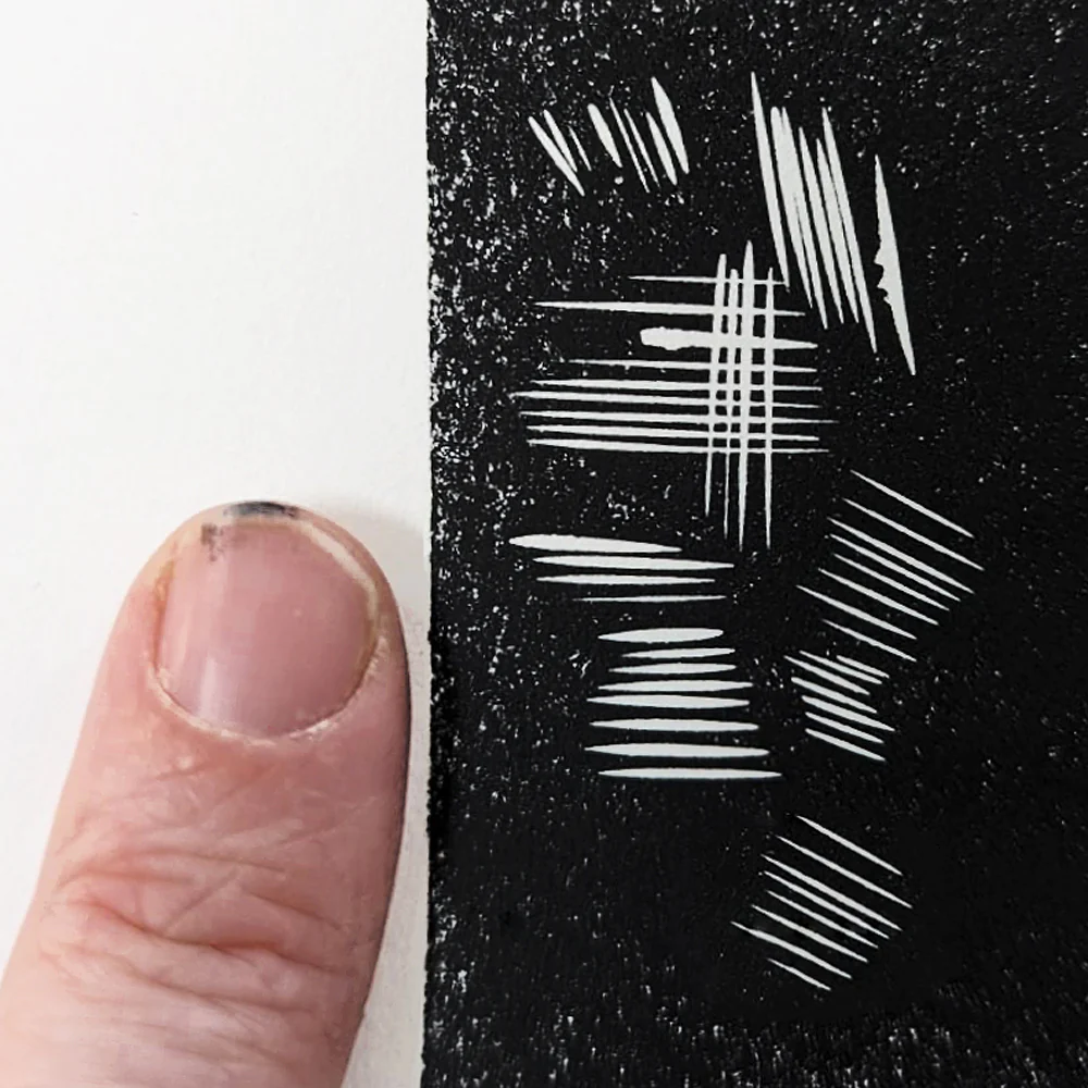 Very Fine Japanese V Gouge - Image 2