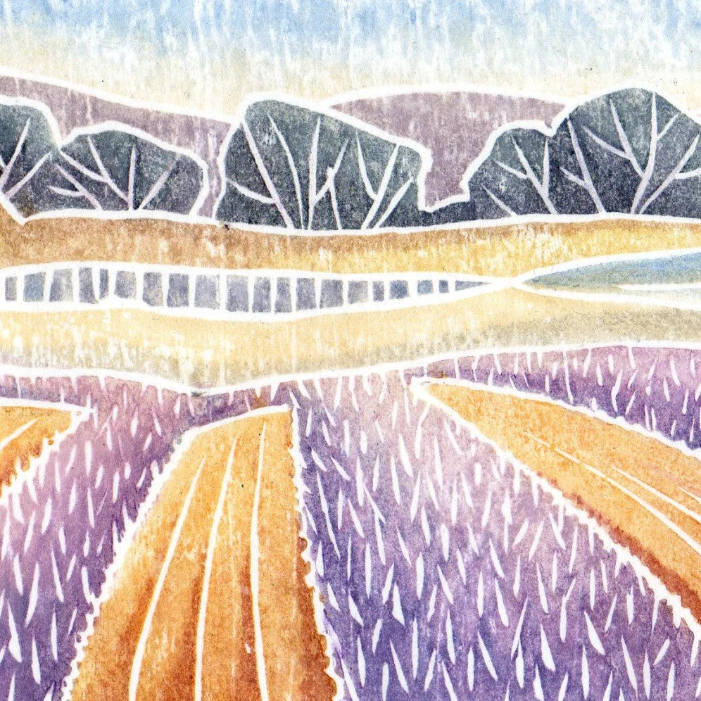 White Line Woodblock Printing with Karen Carter - Thurs 7th May 2026 - Image 3